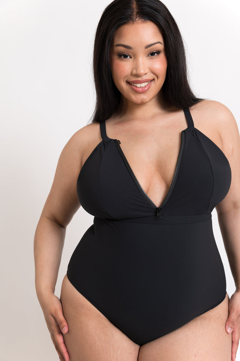 Zip tide one-piece
