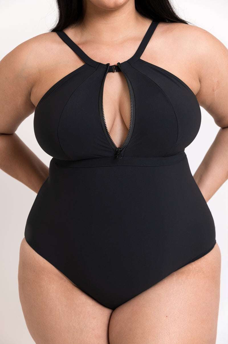 Zip tide one-piece