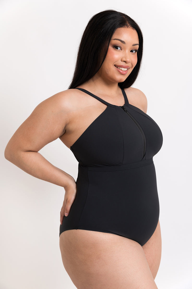 Zip tide one-piece