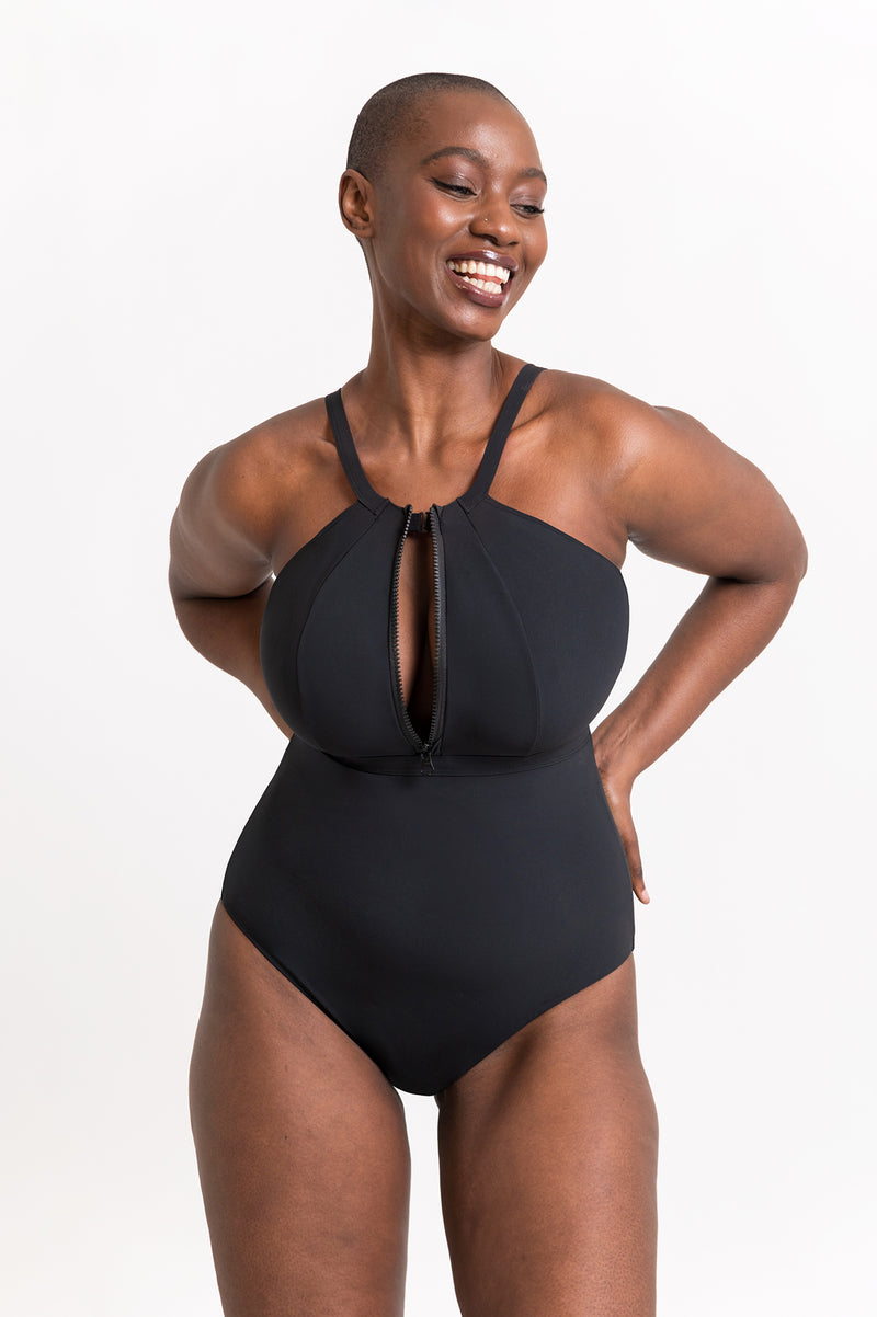 Zip tide one-piece