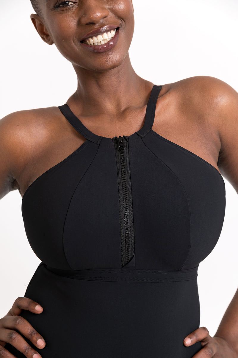 Zip tide one-piece