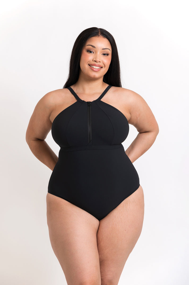 Zip tide one-piece