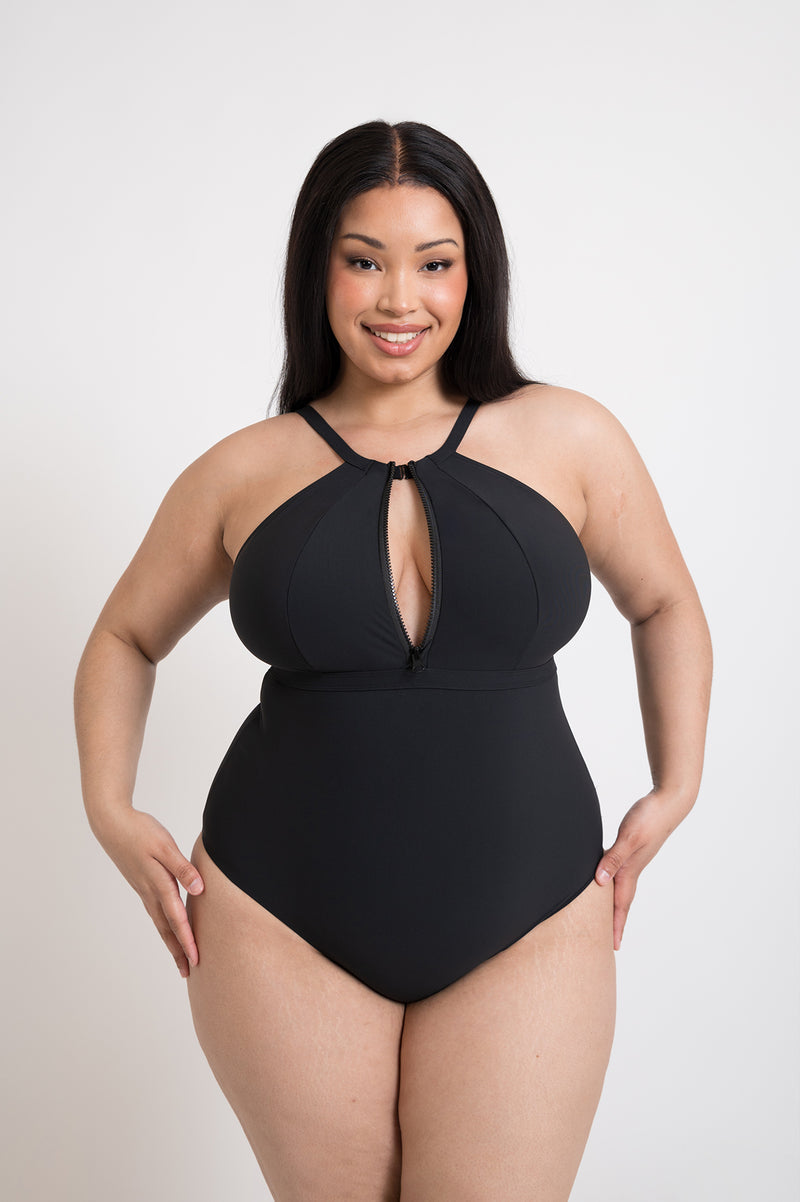 Zip tide one-piece