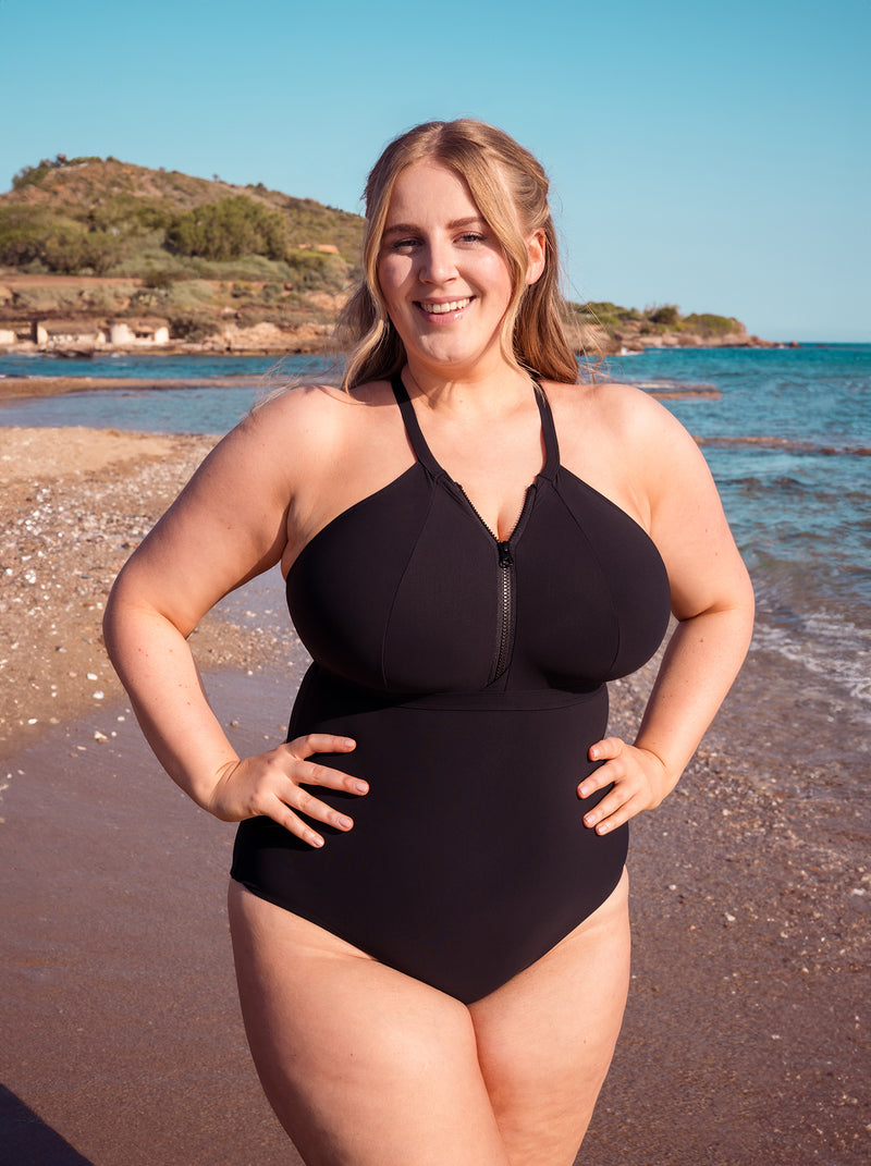 Zip tide one-piece