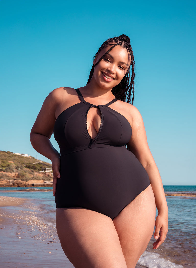 Zip tide one-piece